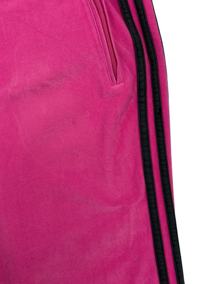 Adidas Pink Velour Retro Tack Pants Size 12