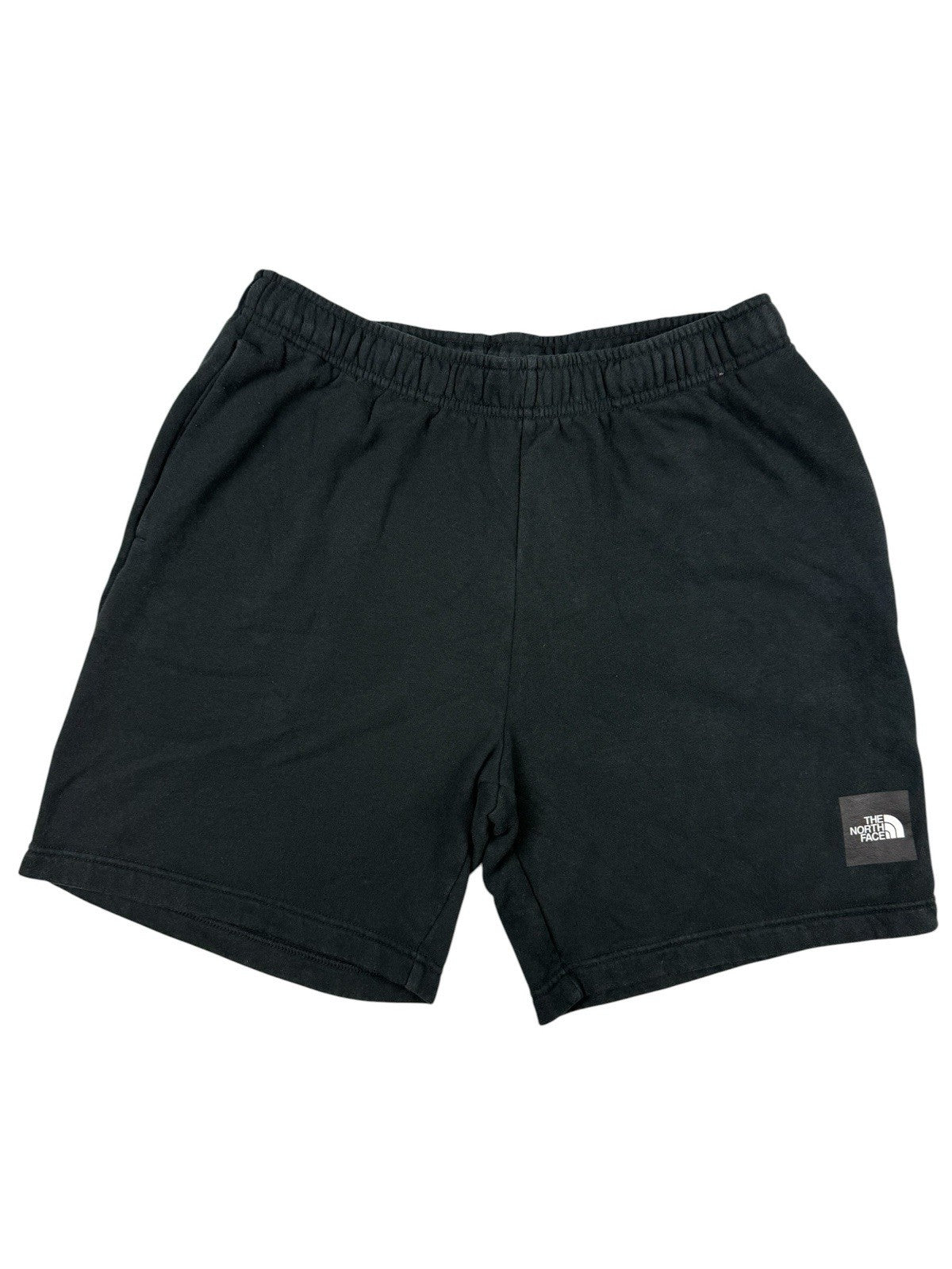 The North Face Black Cotton Blend Lounge Sweat Shorts Medium