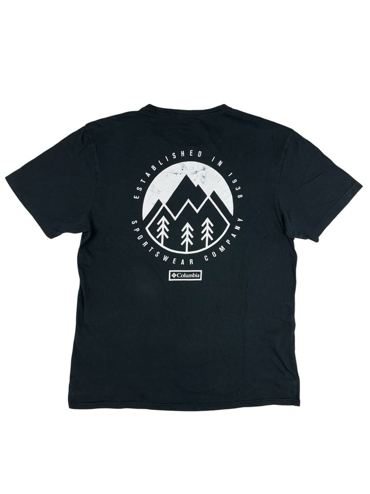 Columbia Black Printed Top Large