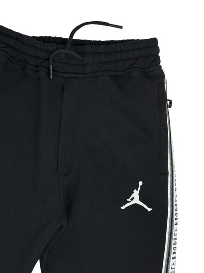 Jordan Black Cotton Blend Joggers Size Large