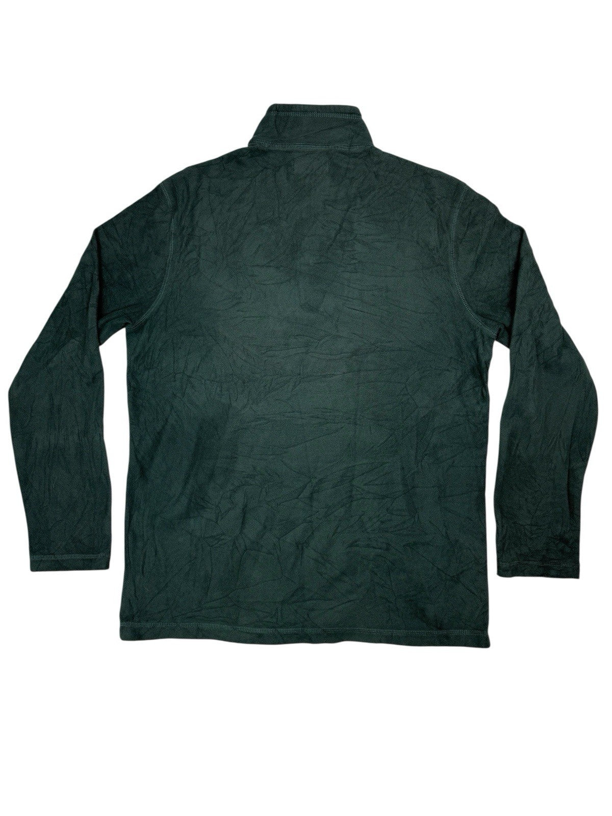 Chaps Green Quarter Zip Fleece Medium