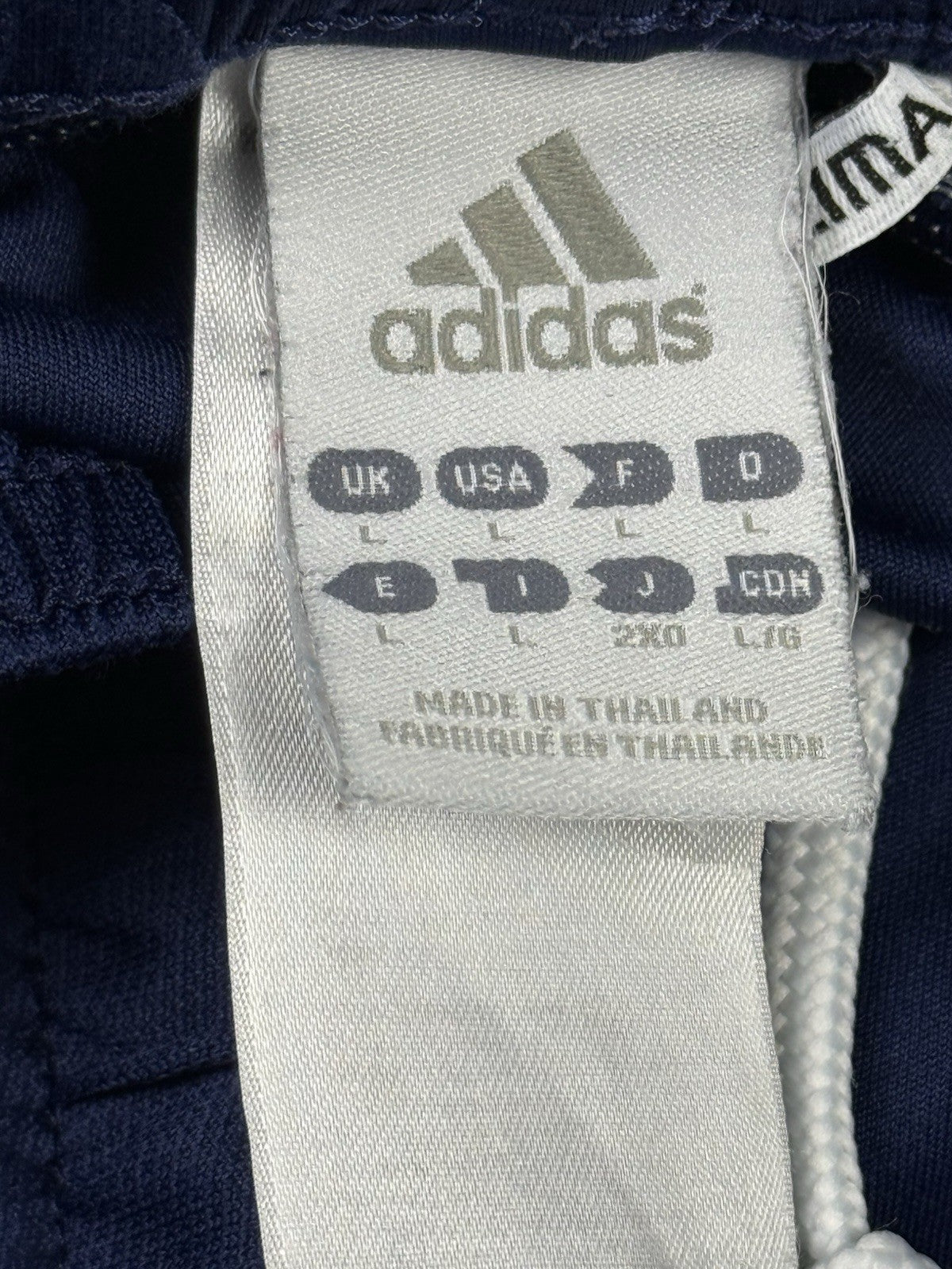 Adidas Blue Retro Climalite Sport Exercise Training Shorts Large