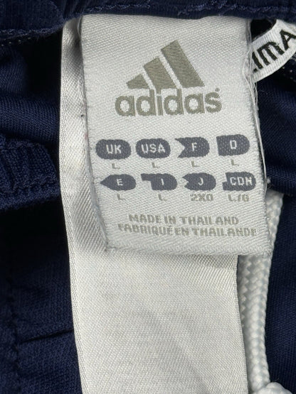 Adidas Blue Retro Climalite Sport Exercise Training Shorts Large