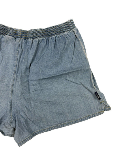Vintage Disney Mickey Unlimited Blue Denim Cotton Shorts Small