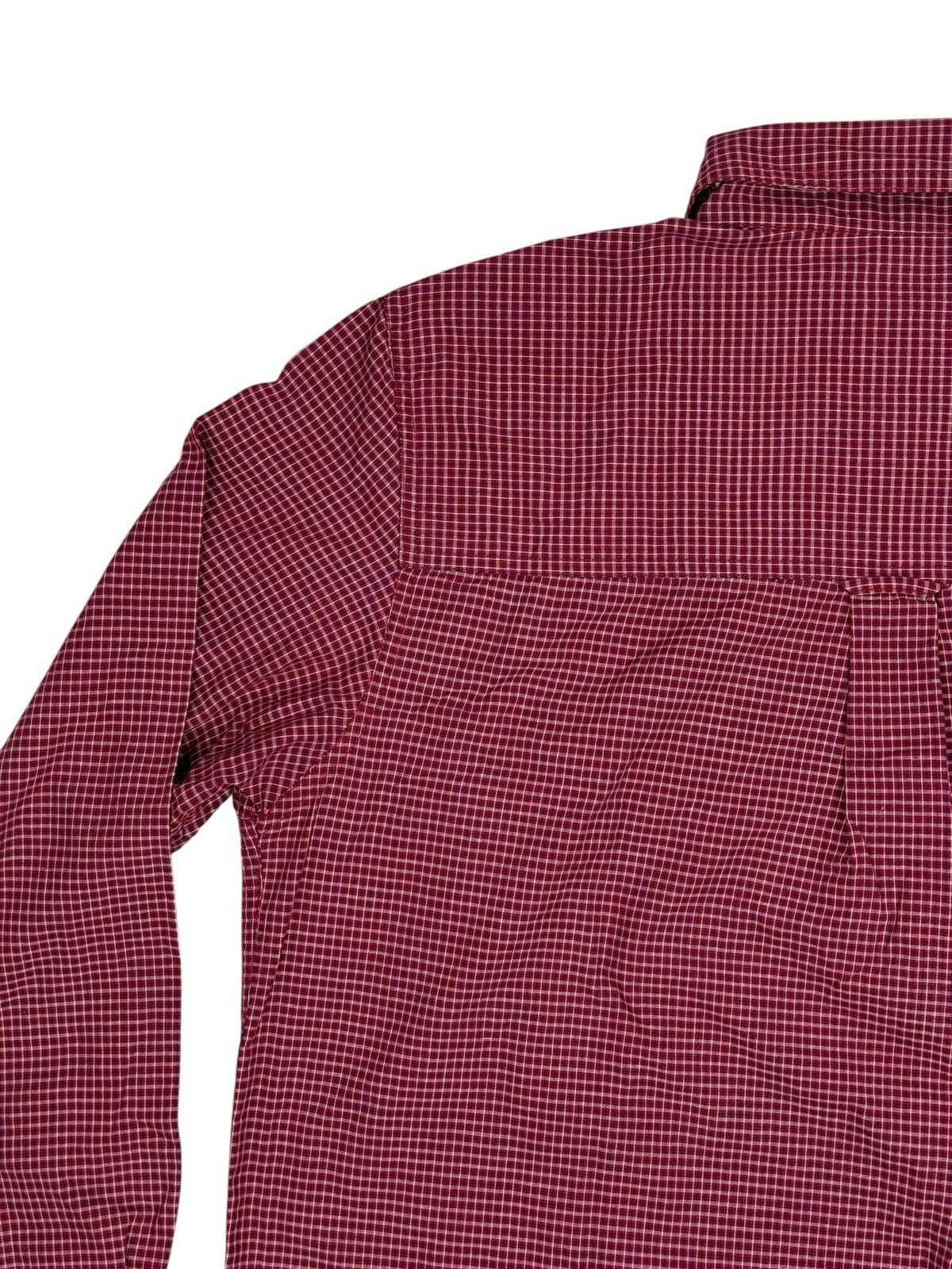 Chaps Red Check Collared Shirt Medium