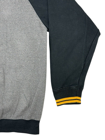 NFL Pittsburgh Steelers Retro Grey Zip Hoodie Jacket XL