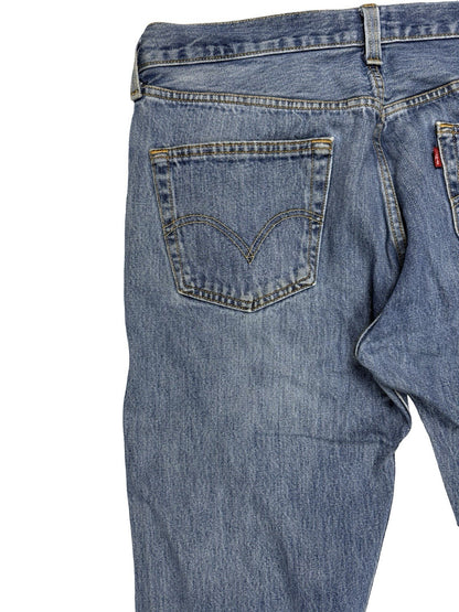 Levi's 501 Blue Y2K Denim Jeans 36W 32L