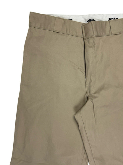 Dickies 874 Original Fit Beige Chino Trousers 36W 30L