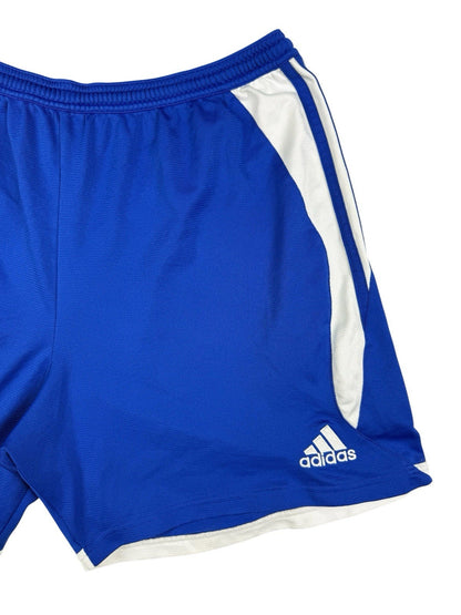 Adidas Retro Y2K 00's Blue Climalite Polyester Sport Exercise Shorts XL