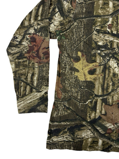 Hunting Zone Green Camo Mossy Oak Infinity Long Sleeve Top XL