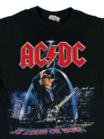 AC/DC Black Rock or Bust St Louis American Tour Top Small