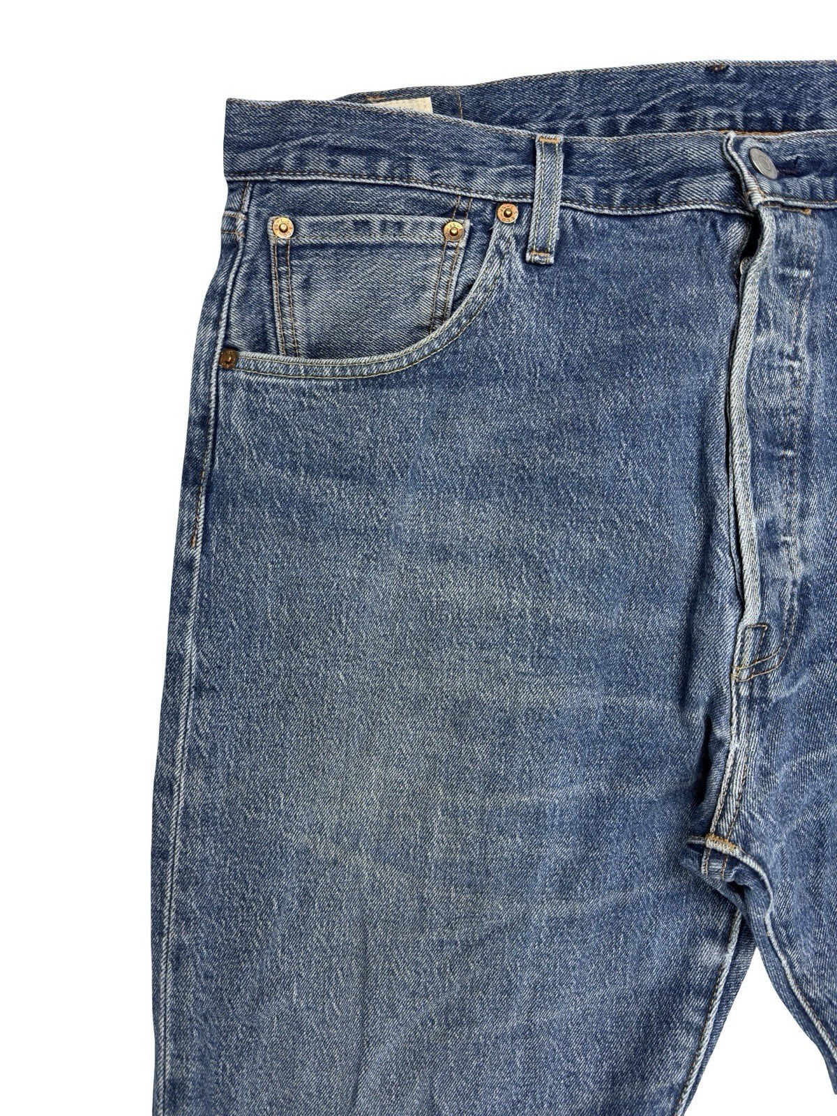 Levi's 501 '93 Straight Fit Blue Denim Jeans 36W 34L