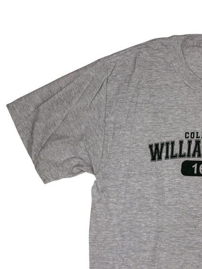 William and Mary College Retro Grey Printed American University Top Medium