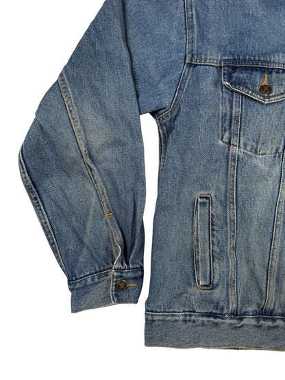 Route 66 Retro Blue Denim Jacket Medium