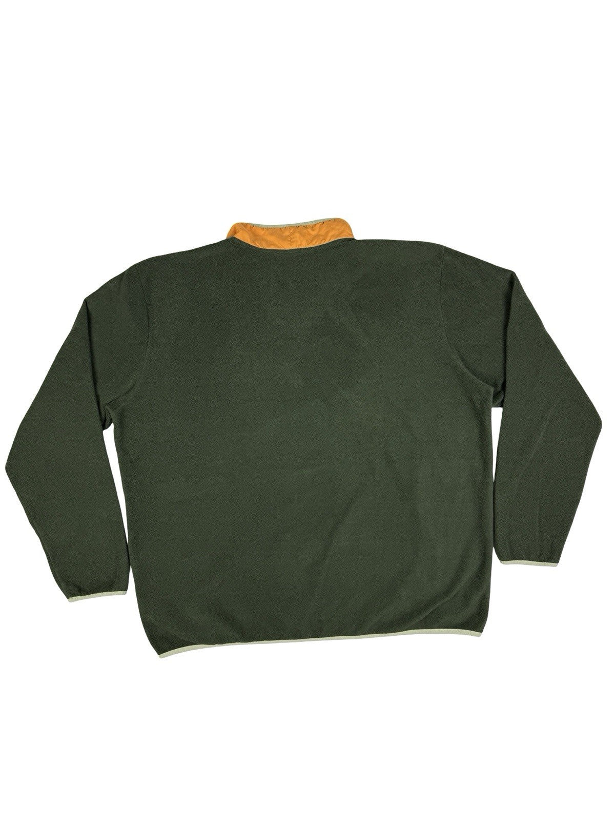 Columbia Green Colourblock Half Zip Outdoor Fleece Jumper 2XL