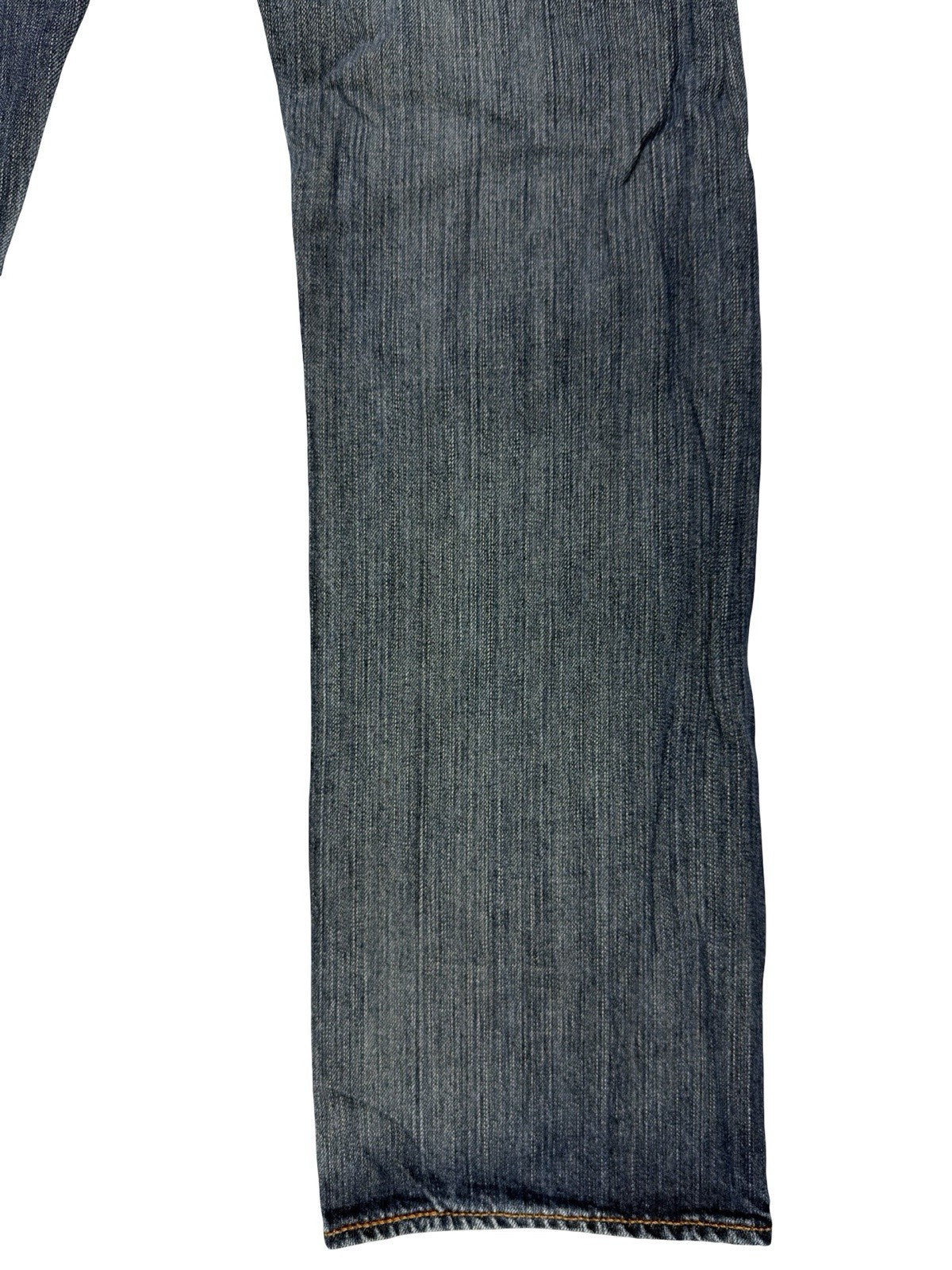 Levi's 501 Blue Straight Fit Button Fly Denim Jeans 32W 32L