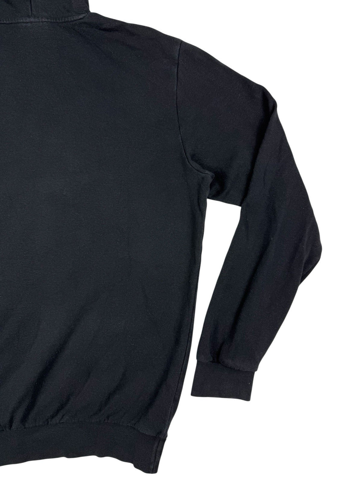 Adidas Black Embroidered Pullover Hoodie Medium