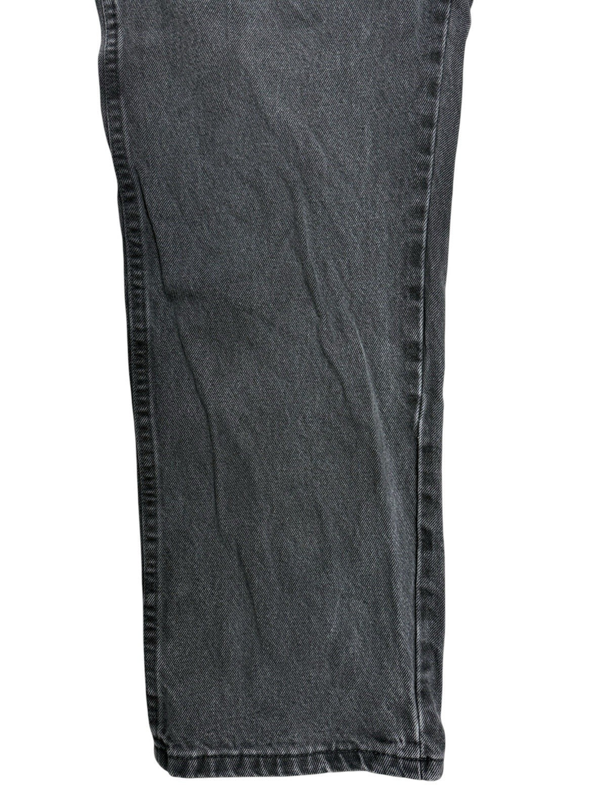 Rustler Faded Black Vintage Straight Leg Denim Jeans 36W 30L
