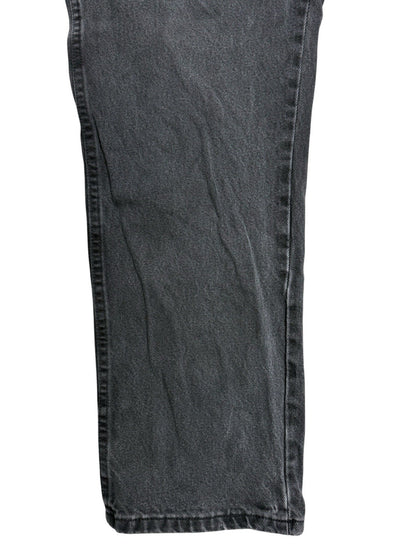 Rustler Faded Black Vintage Straight Leg Denim Jeans 36W 30L
