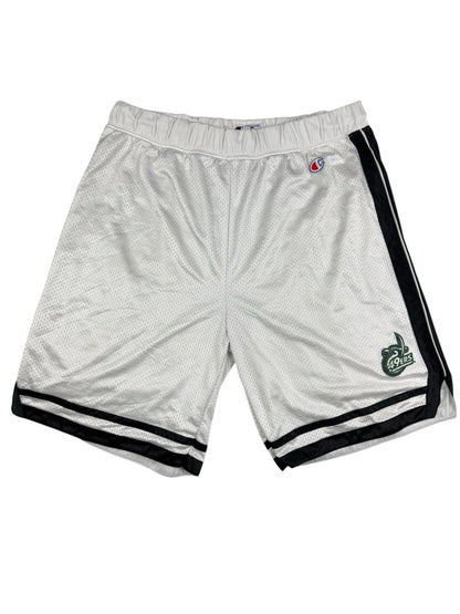 Champion Retro White UNC Charlotte 49ers College Basketball Shorts XL