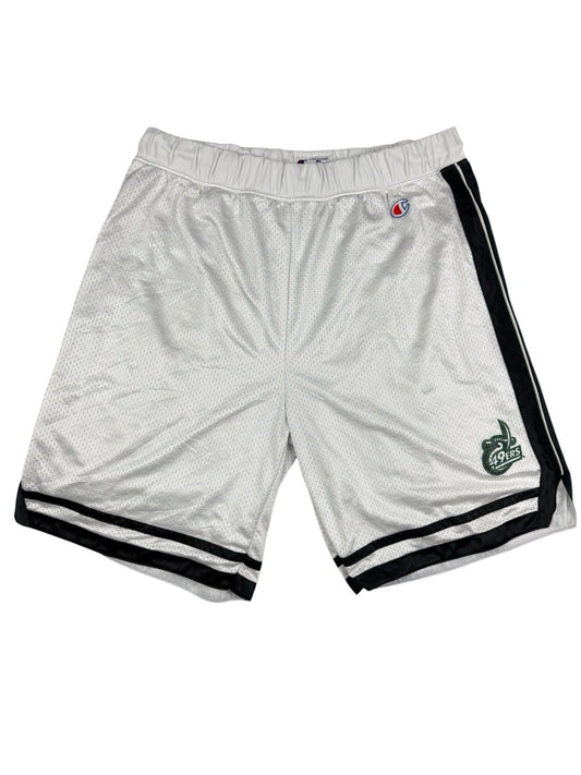 Champion Retro White UNC Charlotte 49ers College Basketball Shorts XL
