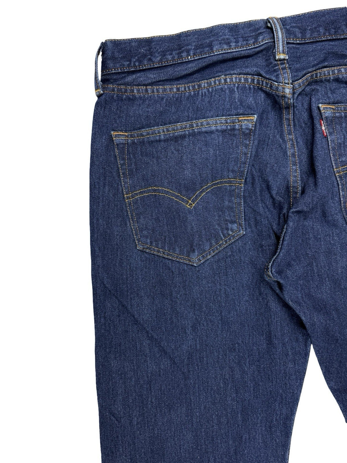 Levi's 501 Blue Denim Straight Leg Jeans 32W 32L