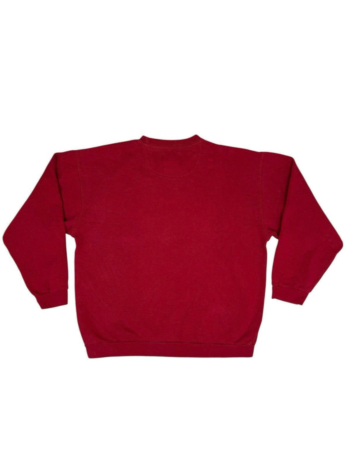 Chaps Ralph Lauren Red Retro Jumper Medium