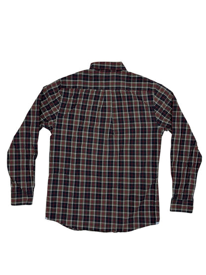 Dockers Multicoloured Plaid Cotton Collared Shirt Medium