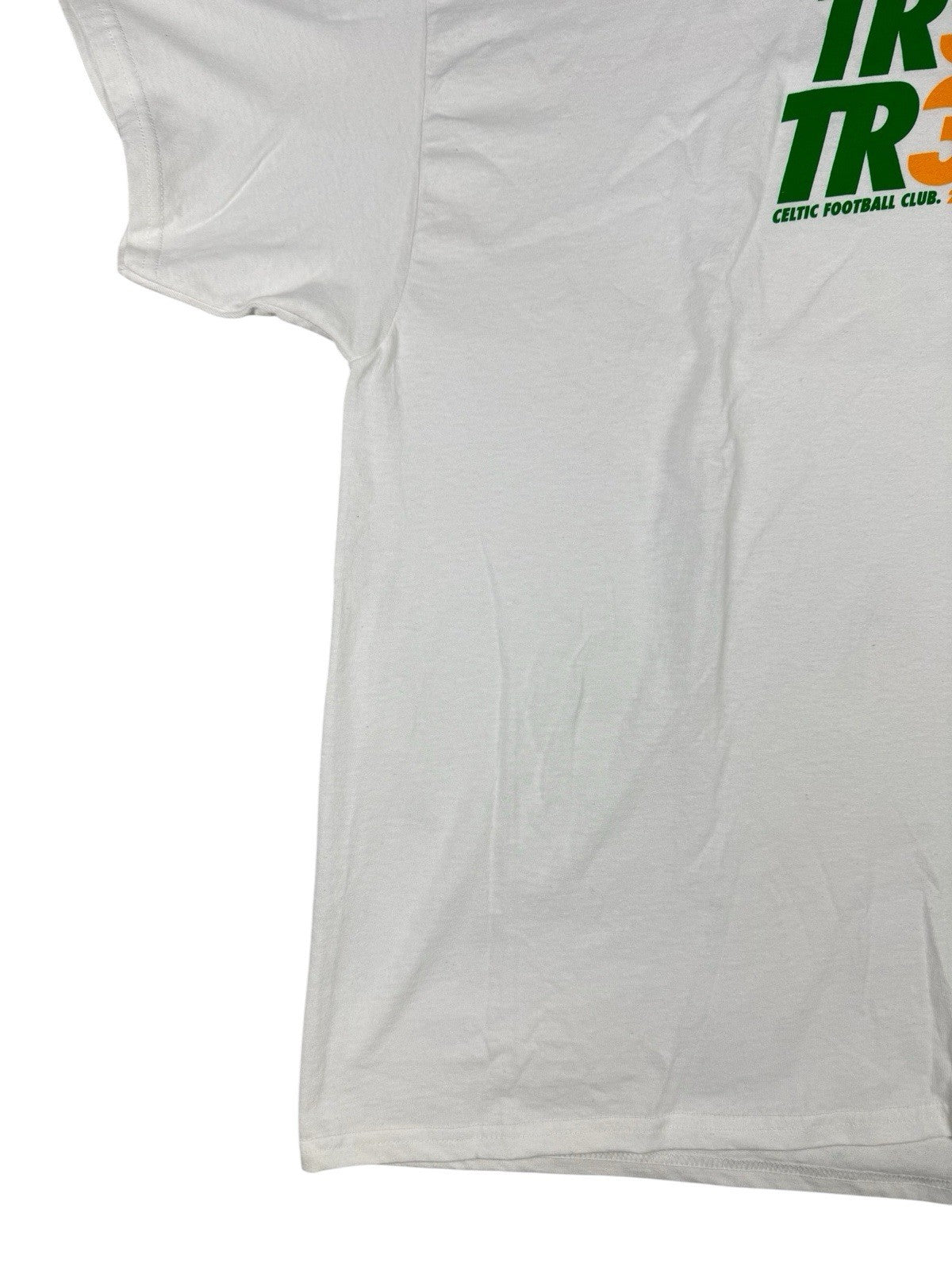 Celtic FC Treble Treble White Top 3XL
