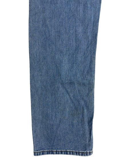 Levi's 501 Vintage Relaxed Fit Tapered Leg Blue Denim Jeans 34W 34L USA