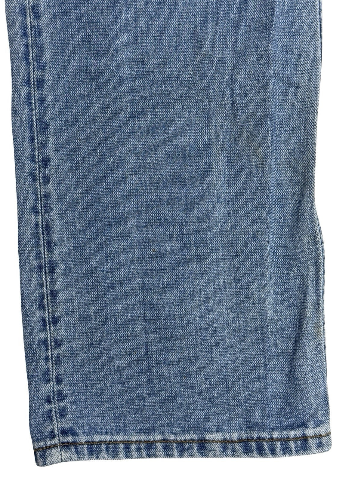 Levi's 501 Vintage Relaxed Fit Tapered Leg Blue Denim Jeans 34W 34L USA