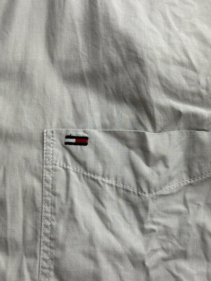 Tommy Hilfiger Grey Cotton Shirt XL