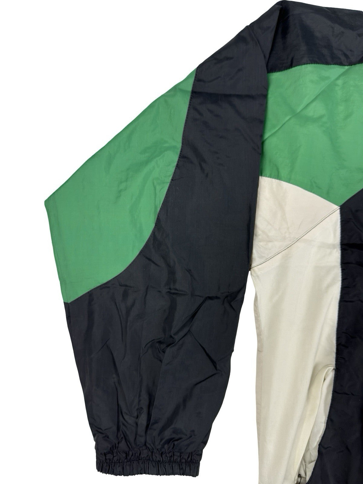NFL Vintage Starter Boston Celtics Black Windbreaker Jacket Medium Made in Korea