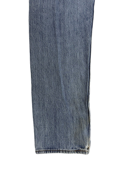 Levi's 501 Light Blue Straight Leg Denim Jeans 28W 30L