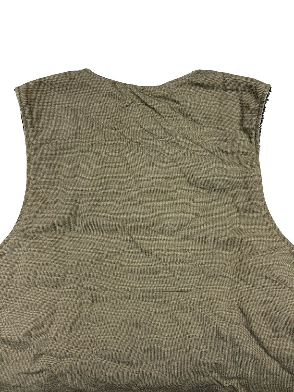 Carhartt 104394 DWD Sherpa Lined Canvas Gilet Vest Bodywarmer Large Tall