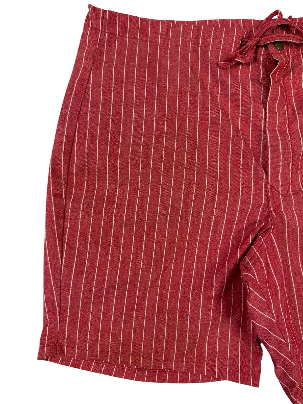 Vintage 60's McGregor Scotset Permanent Press Red Striped Chino Shorts Medium