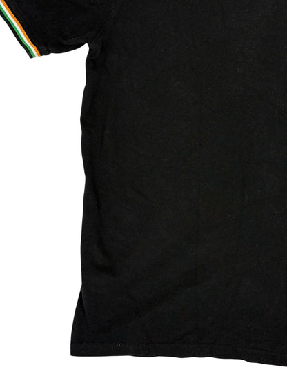 Celtic Football Club Black Cotton Polo Top Medium