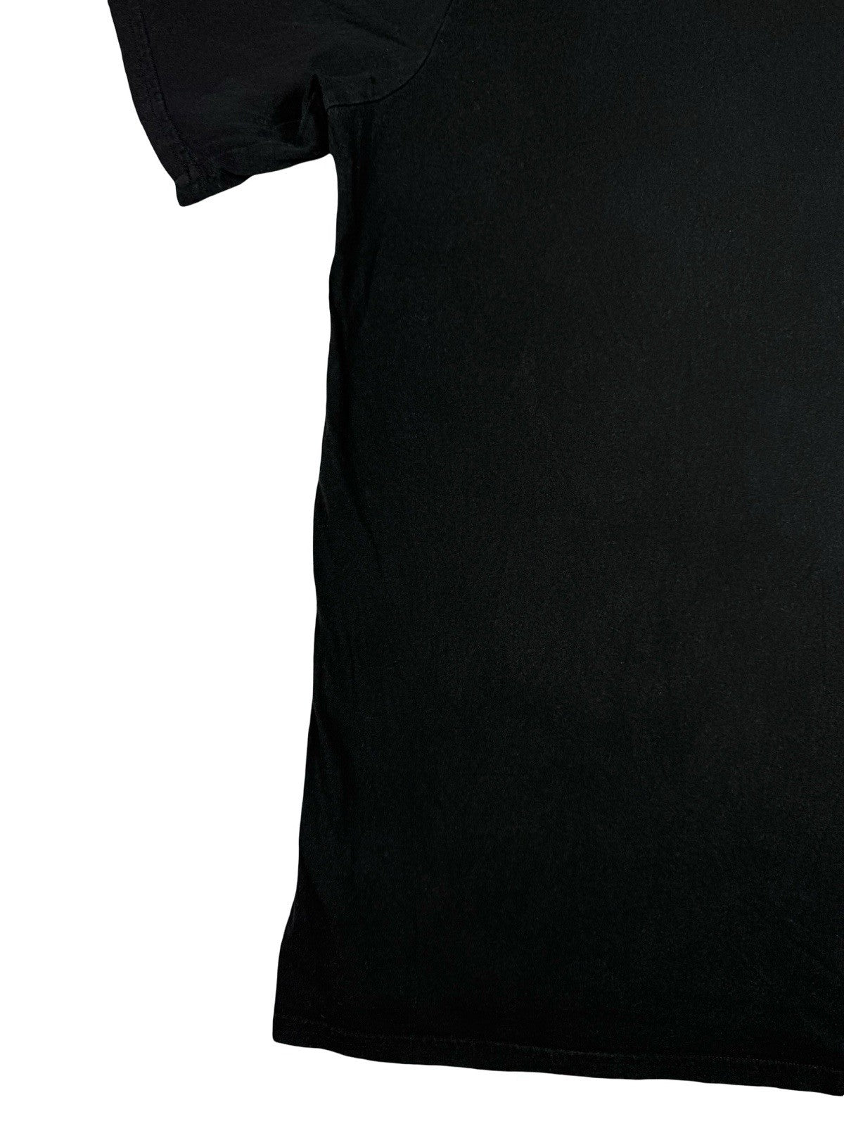 Harley Davidson Black Motorcycle Flag Print Cotton Top XL