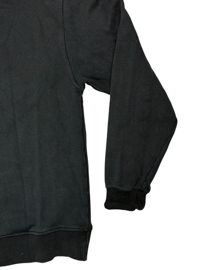 Quicksilver Black Zip Hoodie Jacket Medium