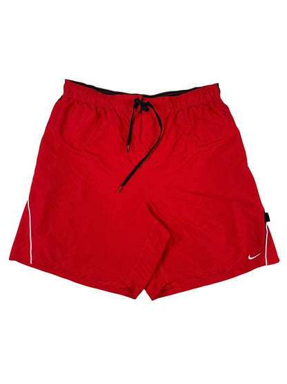Nike Red Lined Swimming Trunk Shorts 2XL