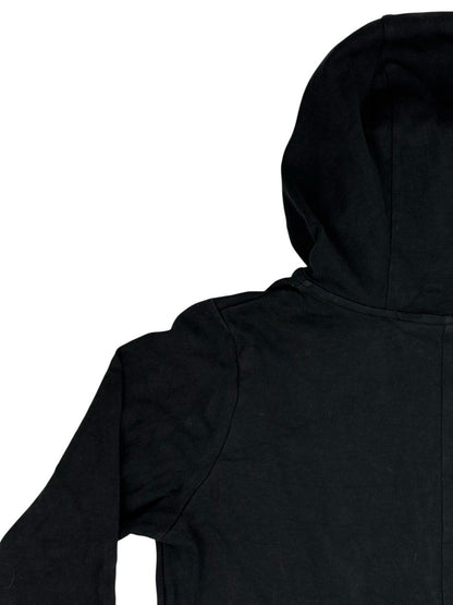 Nike Black Zip Through Printed Logo Running Hoodie Jacket Small