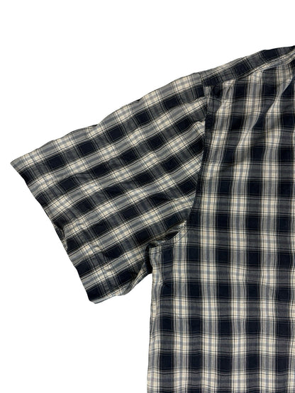 Carhartt Relaxed Fit Blue Plaid Short Sleeve Button Shirt Large