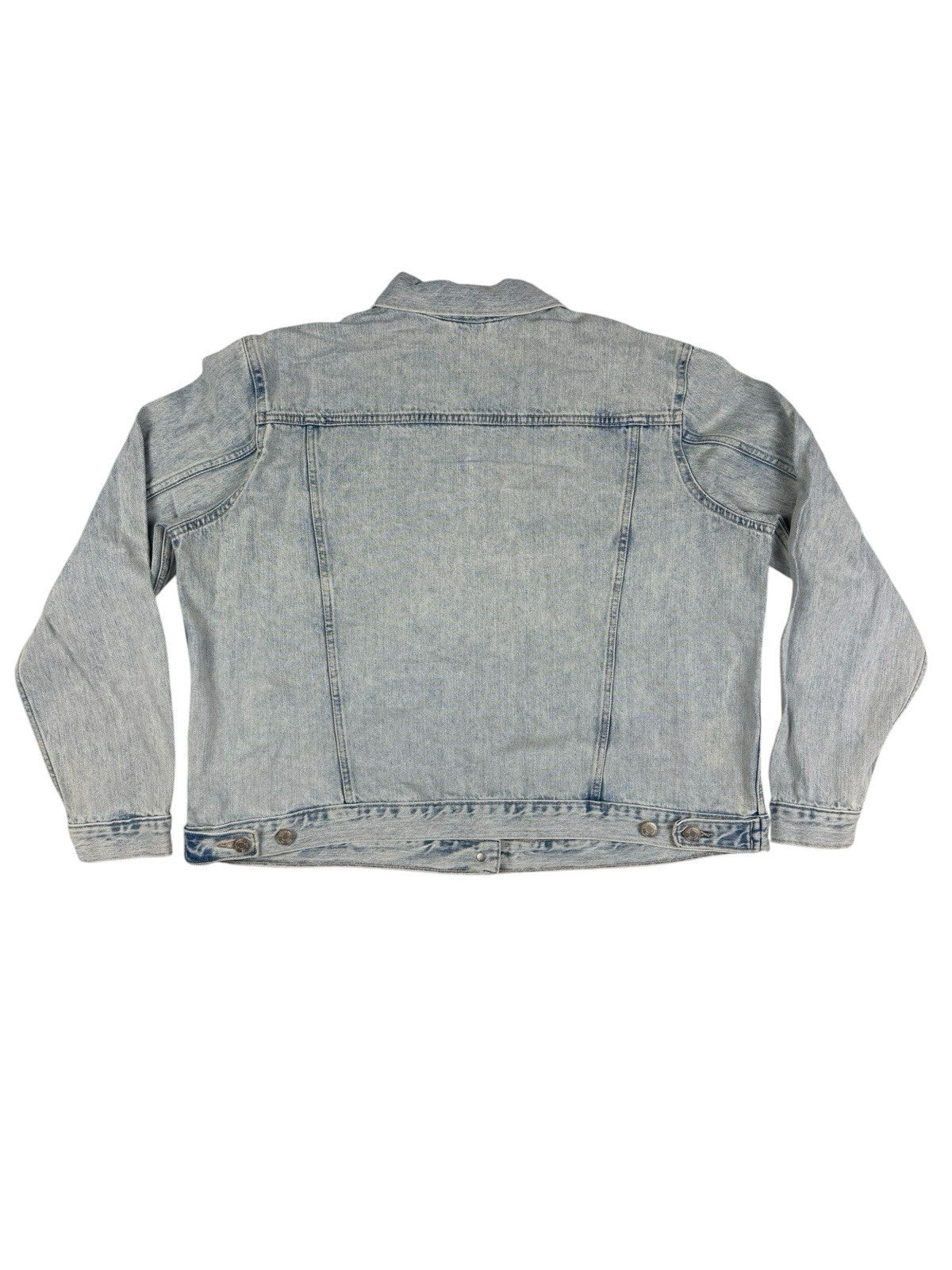 GAP Light Blue Denim Trucker Cowboy Jacket 2XL