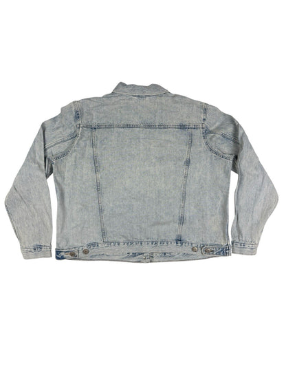 GAP Light Blue Denim Trucker Cowboy Jacket 2XL