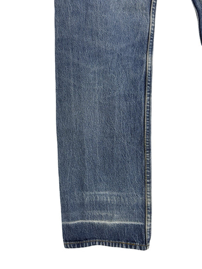 Levi's Blue Vintage 90's Straight Leg Denim Jeans 32W 34L Made in USA