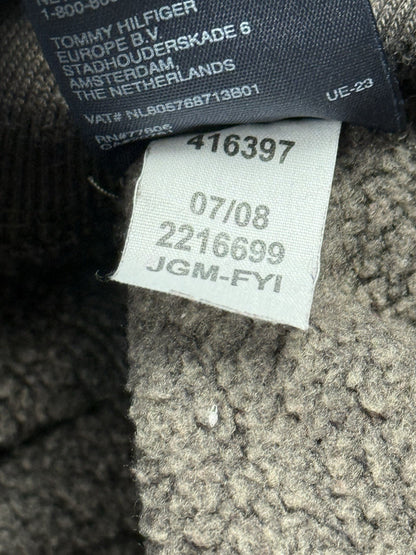 Tommy Hilfiger Brown Retro Y2K Pullover Jumper 2XL