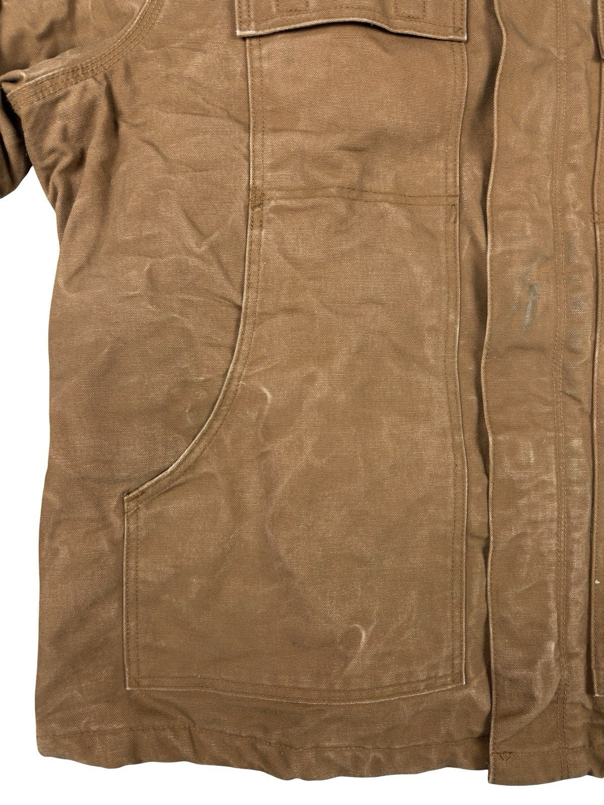 Carhartt FR Flame Resistant Duck Brown Chore Jacket 101618211 XL
