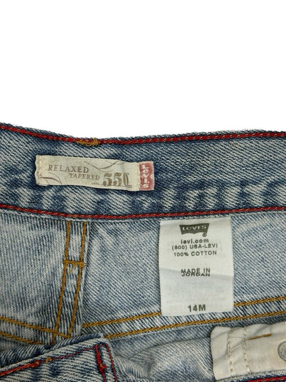 Levi's Blue Cut-Off Shorts 32W