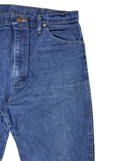 Wrangler 13MWZ Original Cowboy Cut Blue Denim Jeans 35W 36L