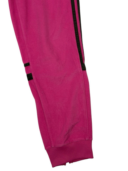 Adidas Pink Velour Retro Tack Pants Size 12